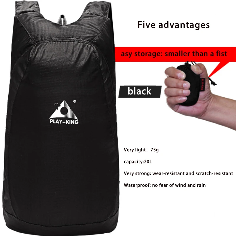 Новый ультра светильник для активного отдыха портативный складной рюкзак