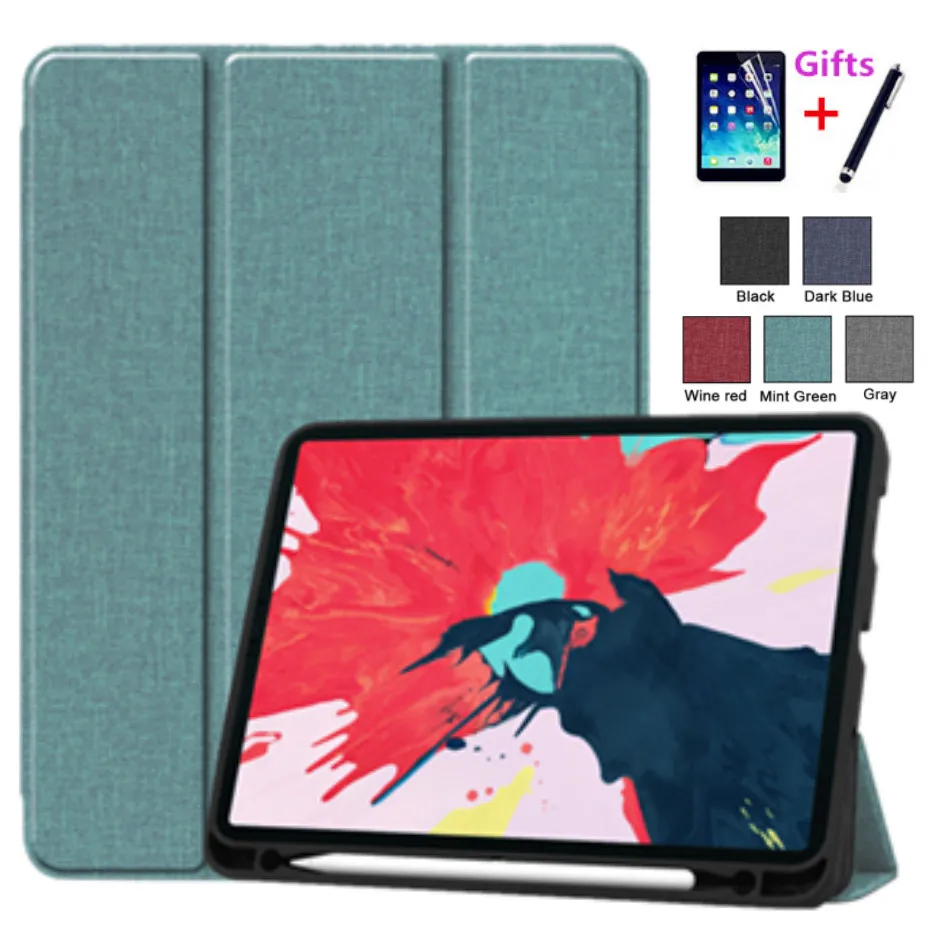 Чехол для iPad Pro 11 2020 чехол s с держателем карандашей дюймов Авто Режим