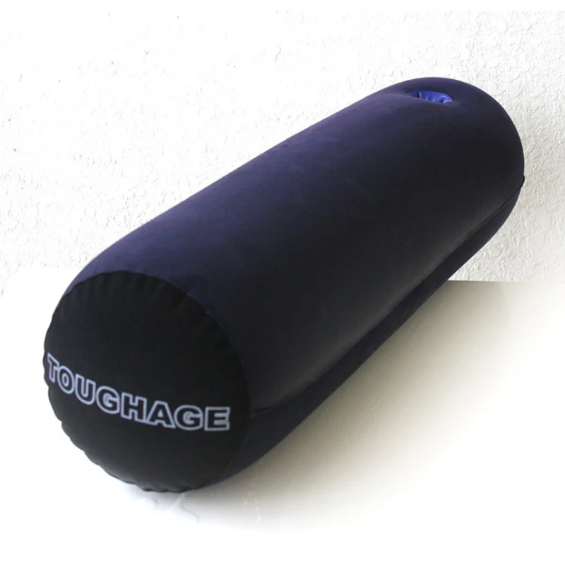 Надувная длинная подушка для тела поясницы ног йоги многофункциональная кровати