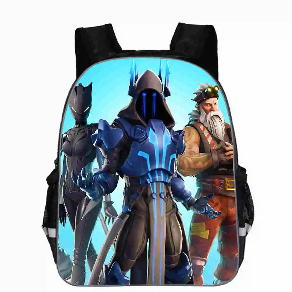 Рюкзак с принтом игры FORTNITE для подростков, повседневная дорожная сумка для детей, школьный ранец с рисунком аниме FORTNITE