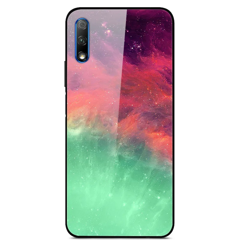 Роскошный чехол для huawei Honor 9X, чехол из закаленного стекла, силиконовый чехол для телефона huawei Honor 9X X9 9 X, чехол s для Honor 9X