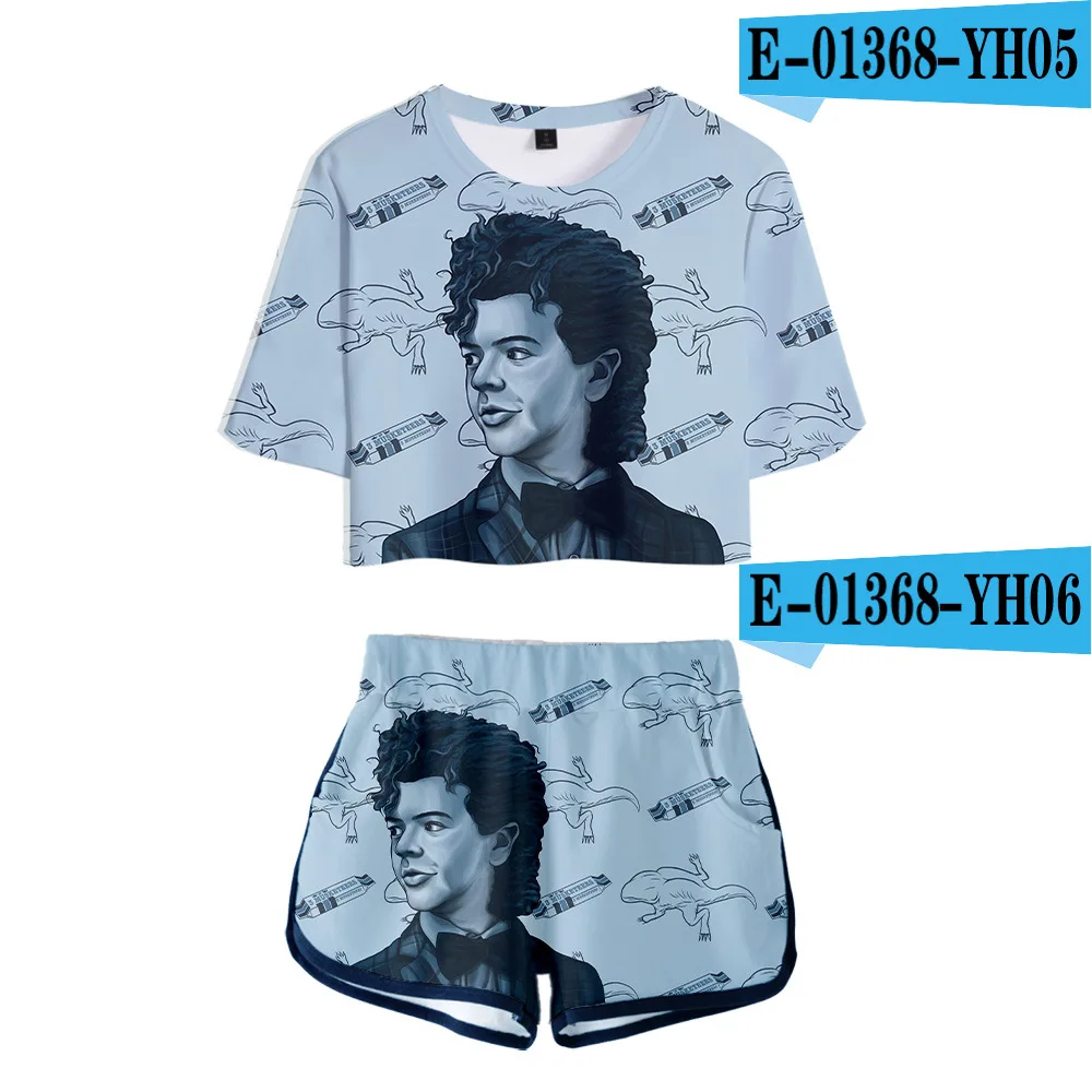 Необычные вещи 3D принт женские наборы 2020 модные повседневные сексуальные шорты с