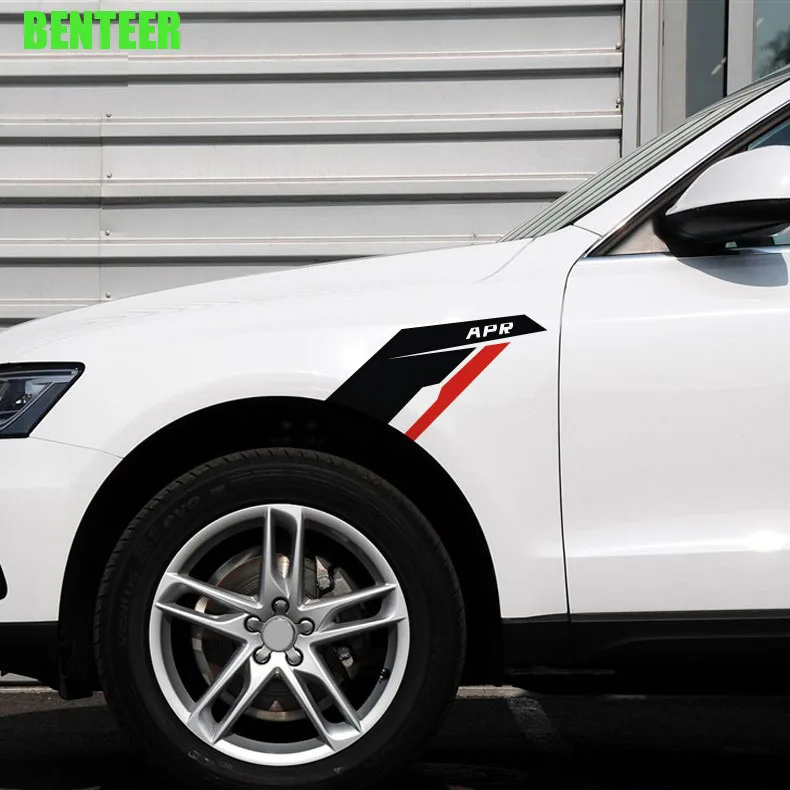 Автомобильная Наклейка для volkswagen apr golf 6 7 polo Sagitar B6 R36 B7L CC Touran Passat b8 audi A1 A3 A4 A6 2