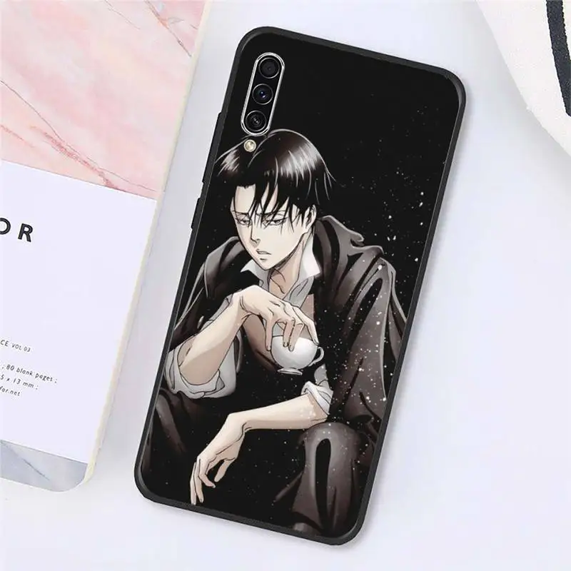 

Japan Attack on Titan anime Phone Case For Samsung galaxy A S note 10 7 8 9 20 30 31 40 50 51 70 71 21 s ultra plus