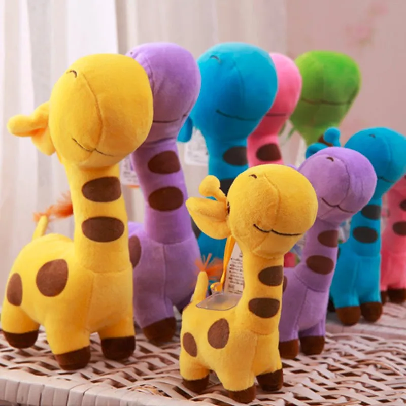 18 см Kawaii Жираф плюшевые игрушки мягкие животные детские куклы детские игрушки дети девочки подарок на день рождения speelgoed