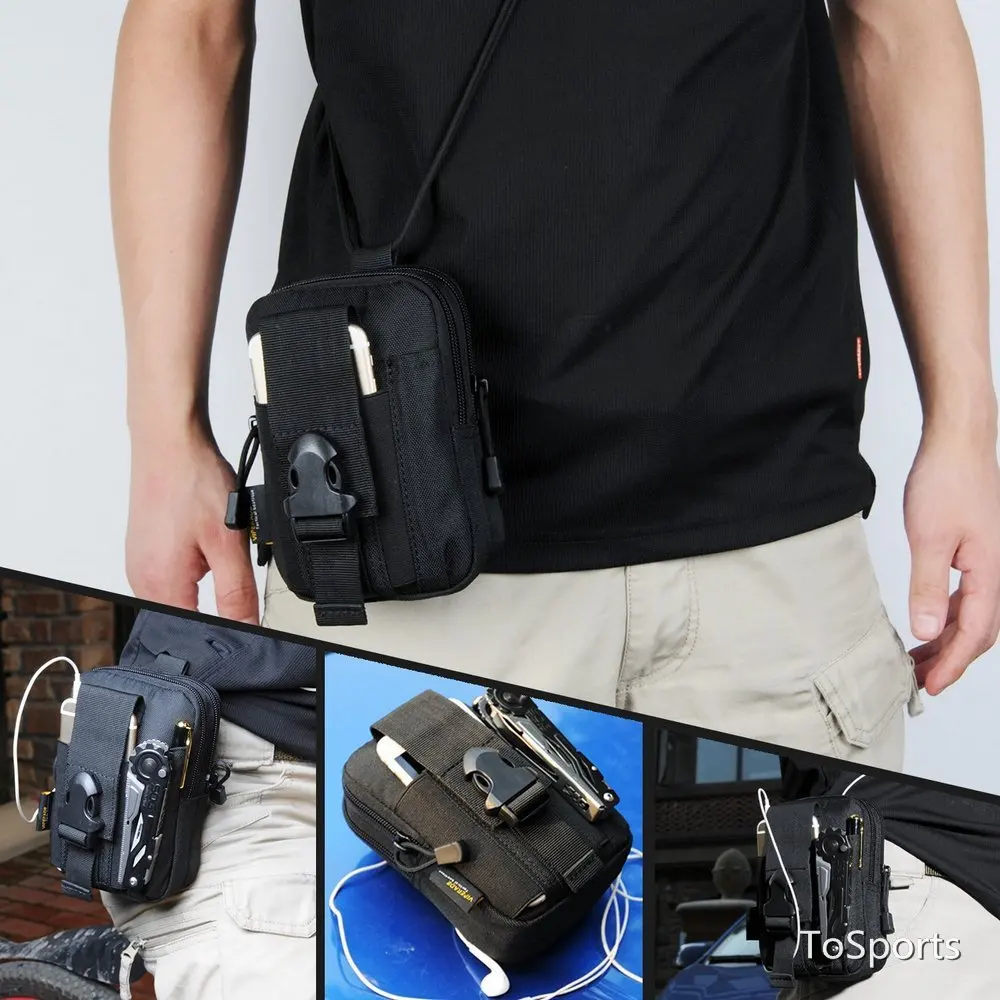 Тактическая камуфляжная поясная сумка тактическая универсальная кобура военный