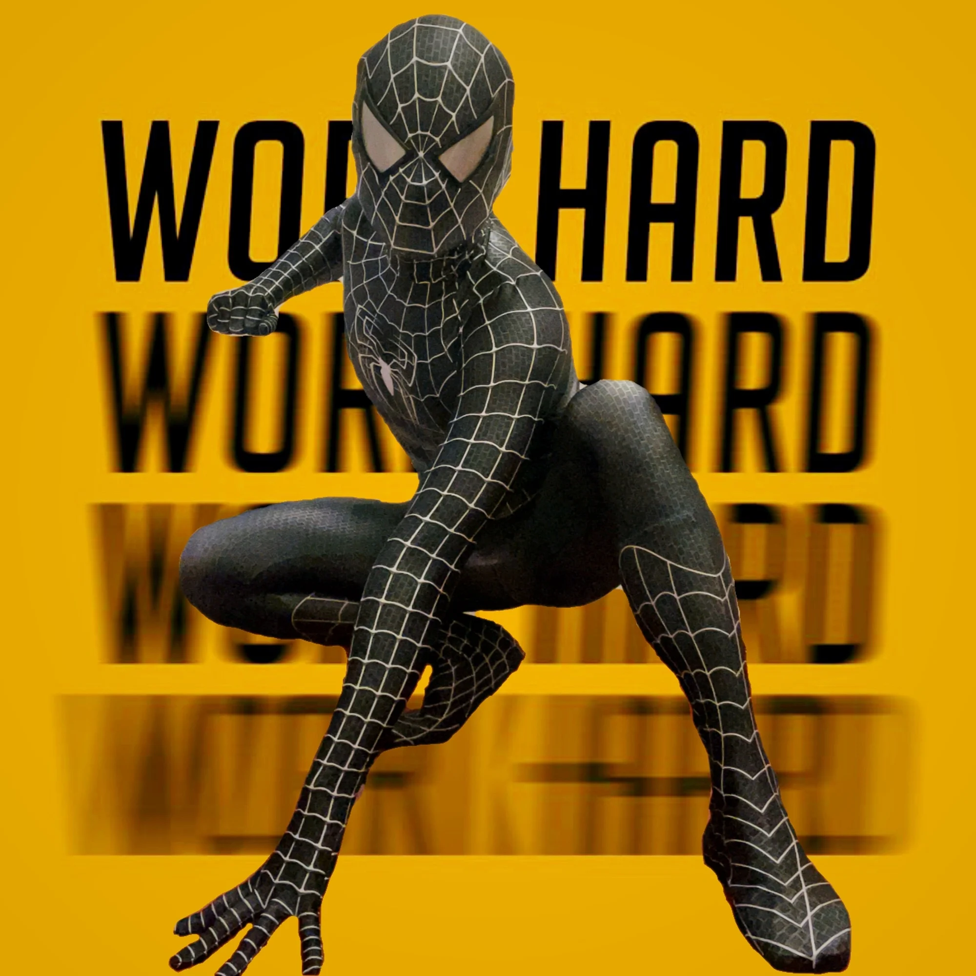 Костюм тобей Магуайра черный костюм Райми для косплея карнавальный комбинезон