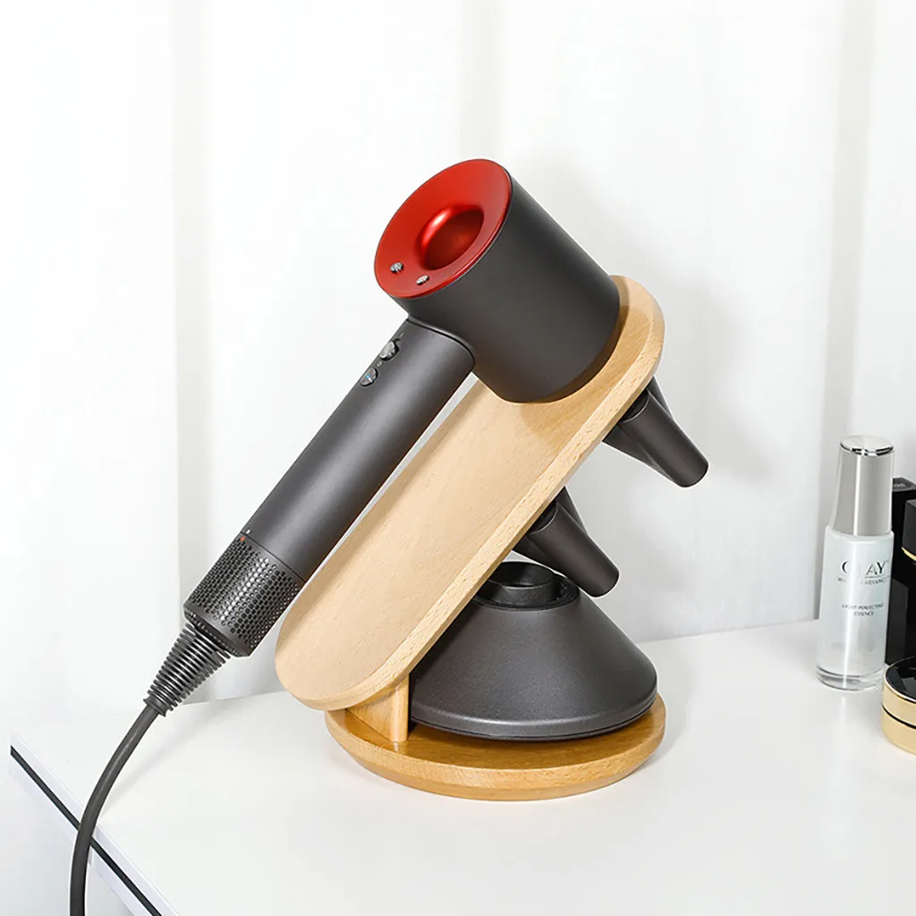 Подставка держатель для ванной комнаты из черного ореха бука дерева дока