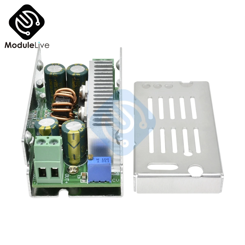 15A 200W Регулируемый DC-DC понижающий преобразователь понижающий модуль 60V напряжения, регулируемые стабилизированный источник синхронное детектирование модуль
