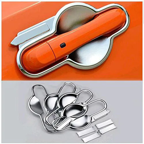 Накладка на дверную ручку и вставка в чашу протектор для планки 2016 2017 2018