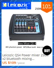 Leicozic HM10-USB 6-канальный миксер аудио с цифровым процессором эффектов профессиональная микшерная консоль для сцены/церковь/DJ оборудование