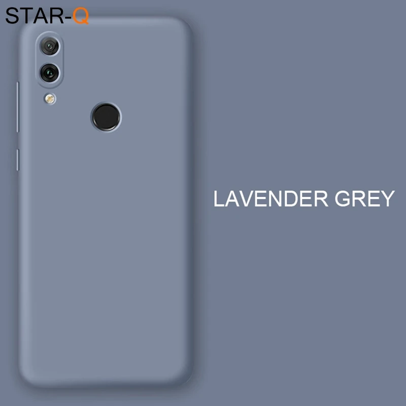 Luxury New Liquid Silicone Phone Case For Xiaomi Redmi Note 7 / Note7 Pro Original Protective Soft Back Cover cases