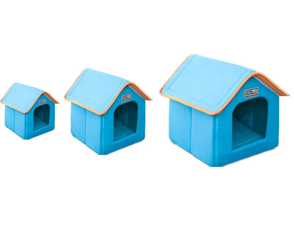 Клетка для домашних животных дышащая Съемная моющаяся и складная кровать с