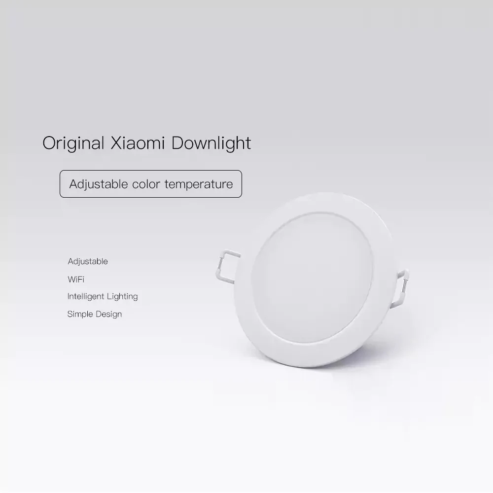 Интеллектуальный светильник xiaomi mi jia, работающий с приложением mi home, умный пульт дистанционного управления, белый и теплый светильник, сменный светильник для телефона