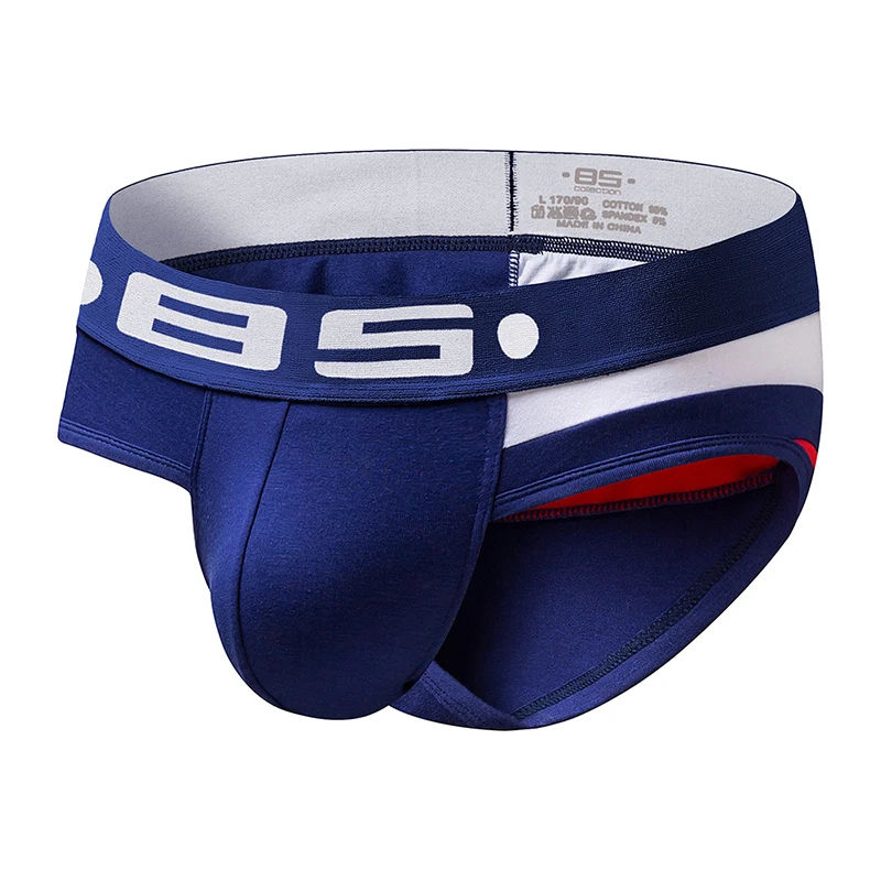 85 бренд сексуальный для Гея мужские трусы нижнее белье с мешочком пениса