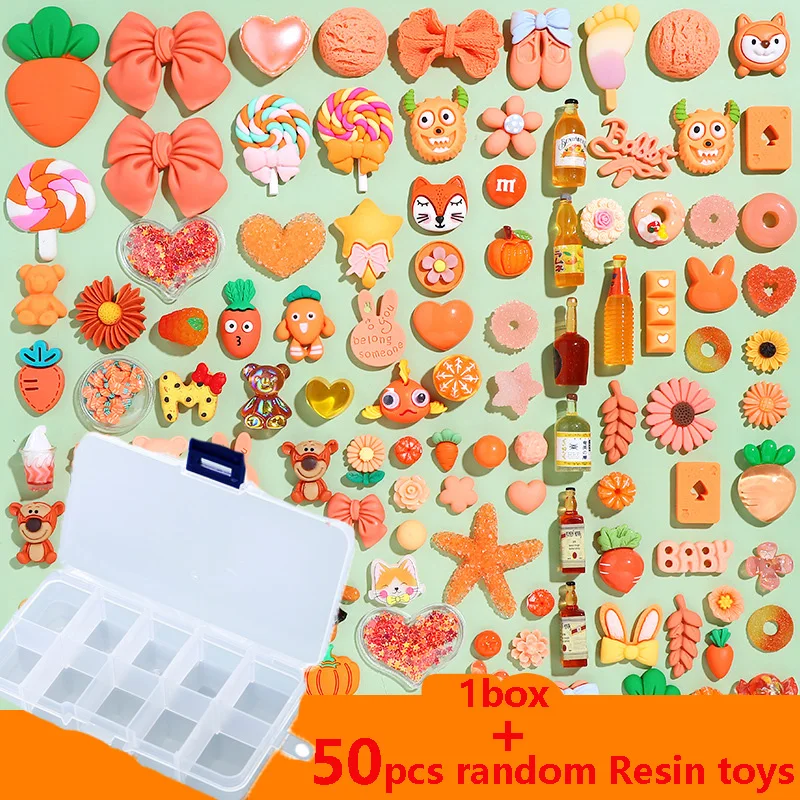 50 шт. миниатюрные красочные мини-игрушки для игр фрукты еда торт конфеты печенье