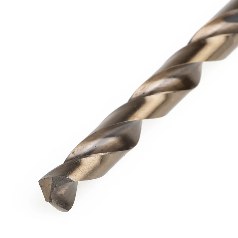 

5Pcs HSS-CO High Speed Steel M35 Cobalt 4/5/6/8/10mm Drill Bit Tool Set