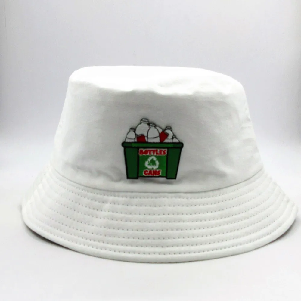 Хлопковая Панама с вышивкой в бутылках LDSLYJR рыбацкая шляпа уличная дорожная