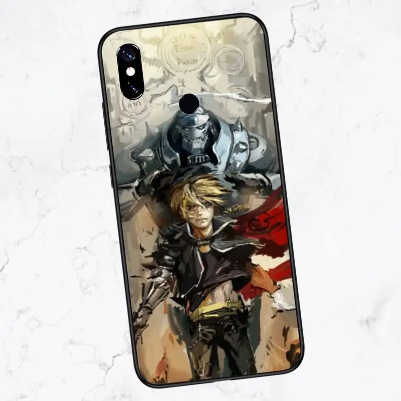 

FullMetal Alchemist Anime Phone Case For Xiaomi Redmi 7 8 9t a3Pro 9se k20 mi8 max3 lite 9 note 9s 10 pro