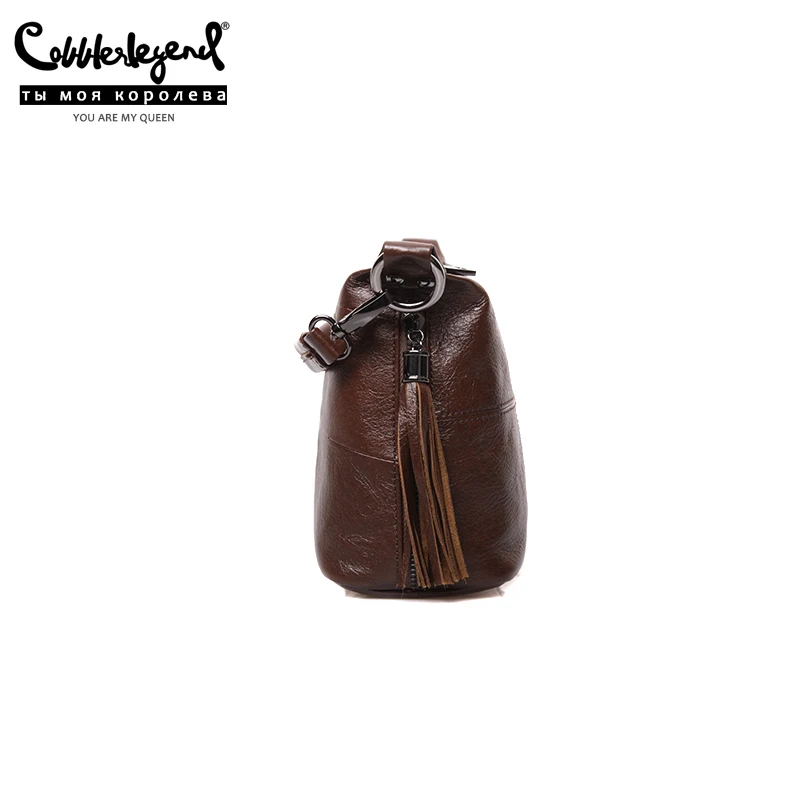 Cobbler Legend Hobo женская сумка, женская сумка из натуральной кожи с кисточками, сумка через плечо, маленькая сумка-тоут, кошелек