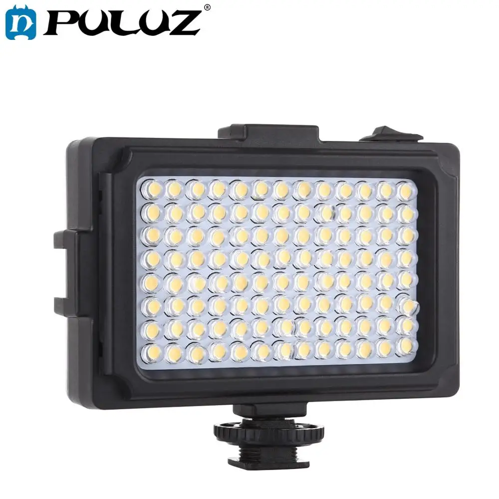 

PULUZ 104LEDs Photography Video & Photo Studio Light with White & Orange Magnet Filters Light Panel for Canon,Nikon,DSLR Cameras