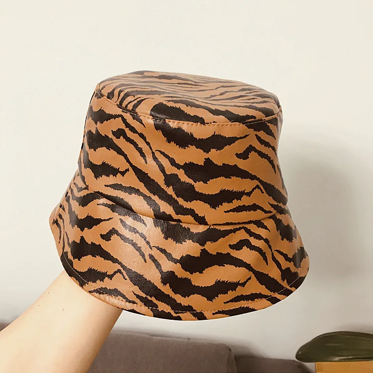 Панама в полоску Зебра для мужчин и женщин шляпа стиле хип-хоп берет с широкими