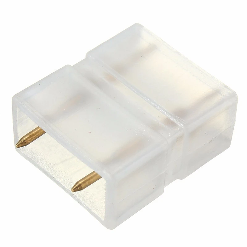 1 шт 8 мм/10 мм 2 Pin бесшовных разъем подключения пайки для 5050/3014/2835/5730 светодиодный