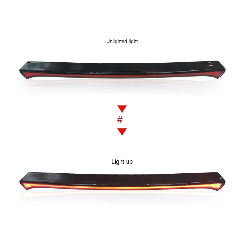 

LED Rear Bumper Fog Lamp Brake Light Dynamic Turn Signal Reflector For Honda Civic Type R 2021 Multi-function