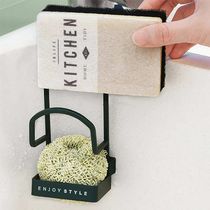 

Стеллаж для слива смесителя, стеллаж для хранения в кухонной раковине, стеллаж для хранения губки с чистящим шариком, стеллаж для хранения в...