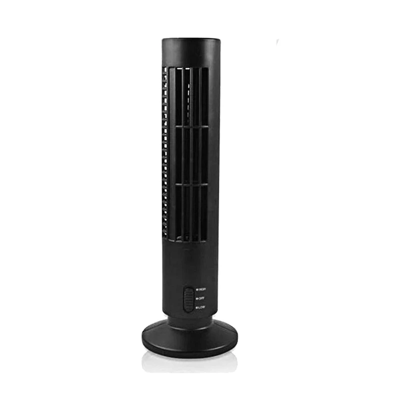 Small Tower Fan Portable Quiet Bladeless 2 Speed Electric USB Powered Vertical Fans For Bedroom Living Room | Бытовая техника