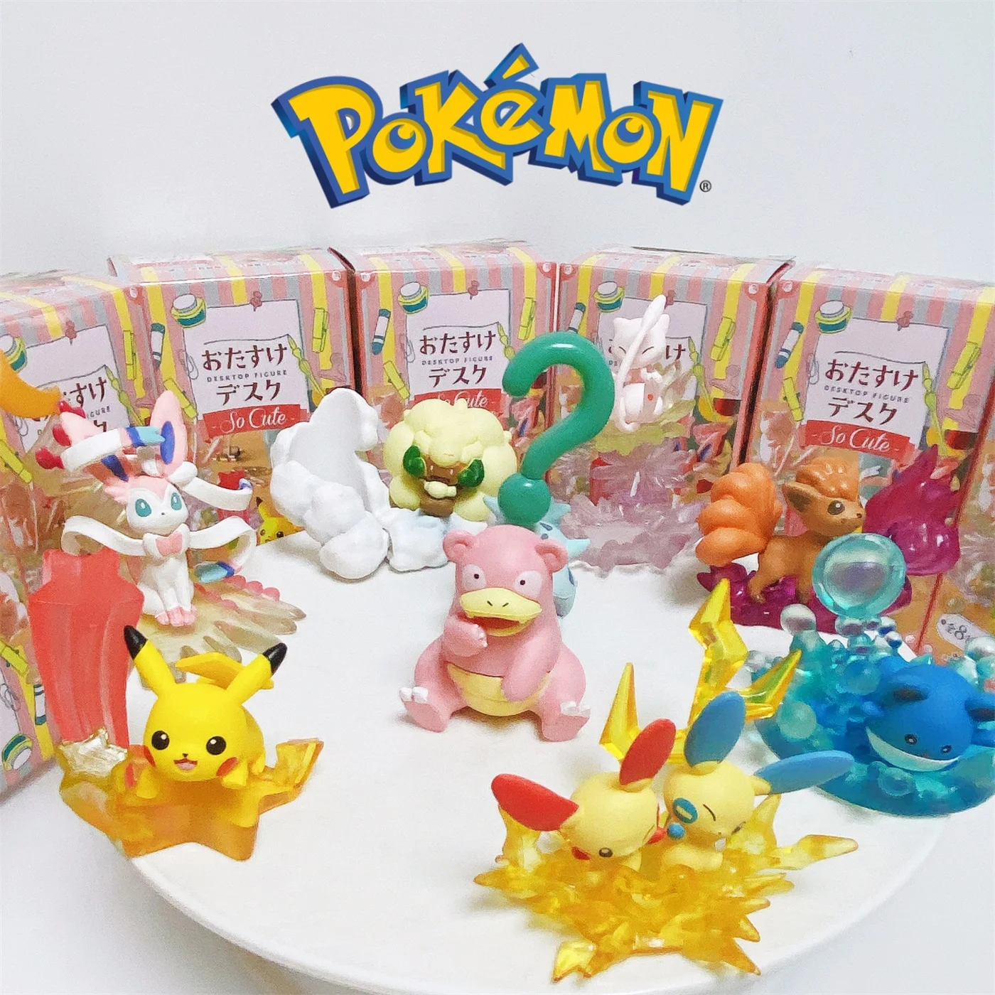 

8pcs Set Pokemon Mystery Blind Box Kid Children Halloween Gift Anime Action Mini Figures Model Desktop Decor Animation Ornament