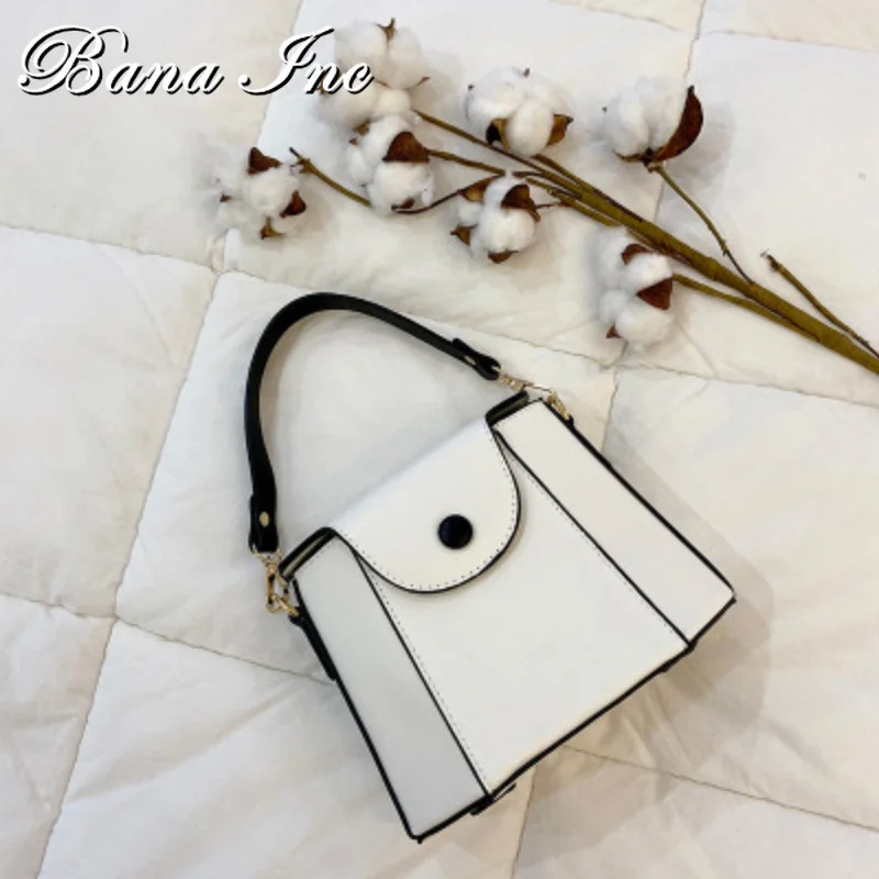 

New women's bag fashion wild bucket bag simple shoulder bag