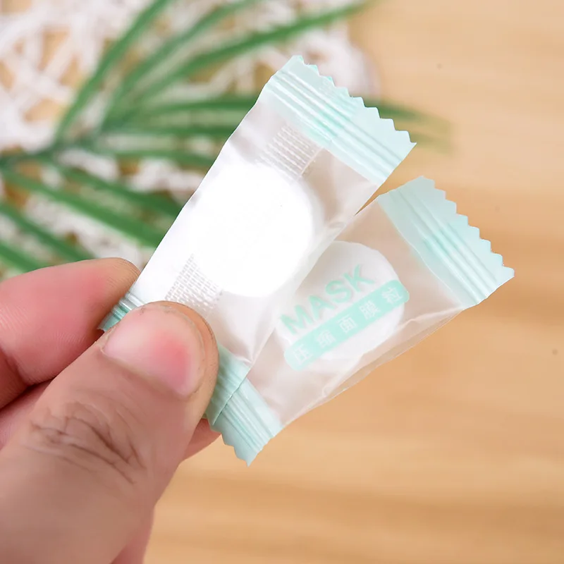 30 шт. одноразовая увлажняющая хлопковая маска|Средства для ухода и маски| |