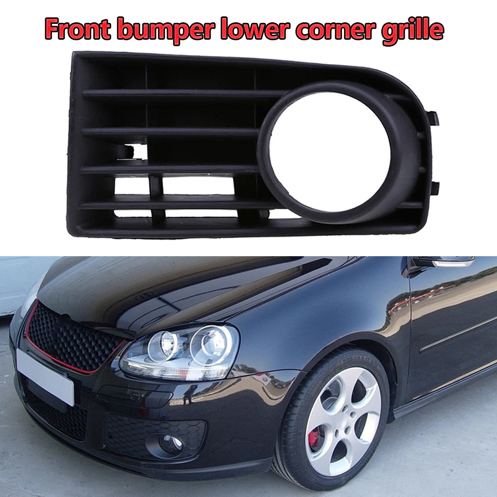 

Multifunction Car-Styling Front Bumper Fog Light Lower Grille Trim Cover for Golf MK5 2005-2009 Front Side Fog Lamp Mesh Grills