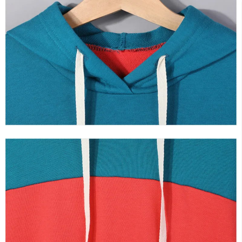 

Kids Girls Autumn Casual Sweatshirt 2020 New Children Clothing Hooded Sweatshirt Teen Girls Fashion Patchwork Sweatshirt, #1099