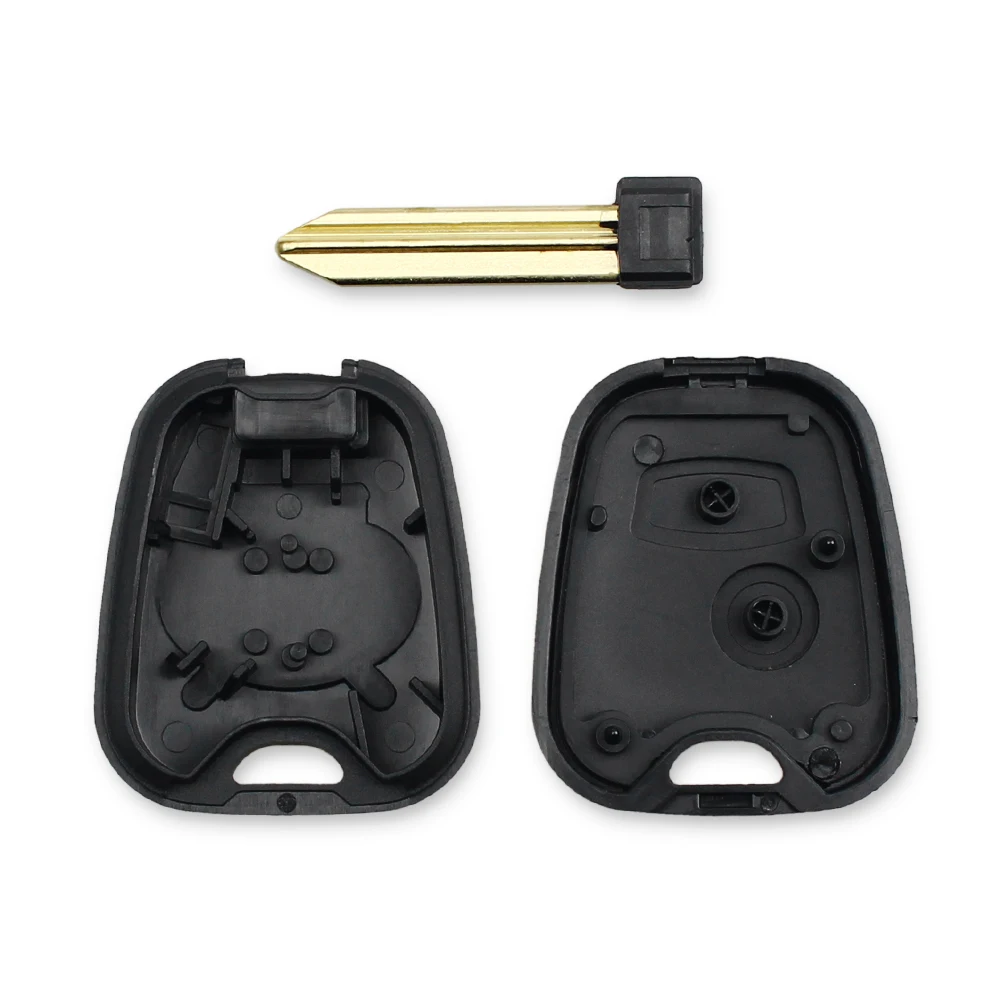 Чехол Dandkey для дистанционного ключа с 2 кнопками Citroen Xsara Picasso Berlingo 2002 2003 2004 2005 2006 2007