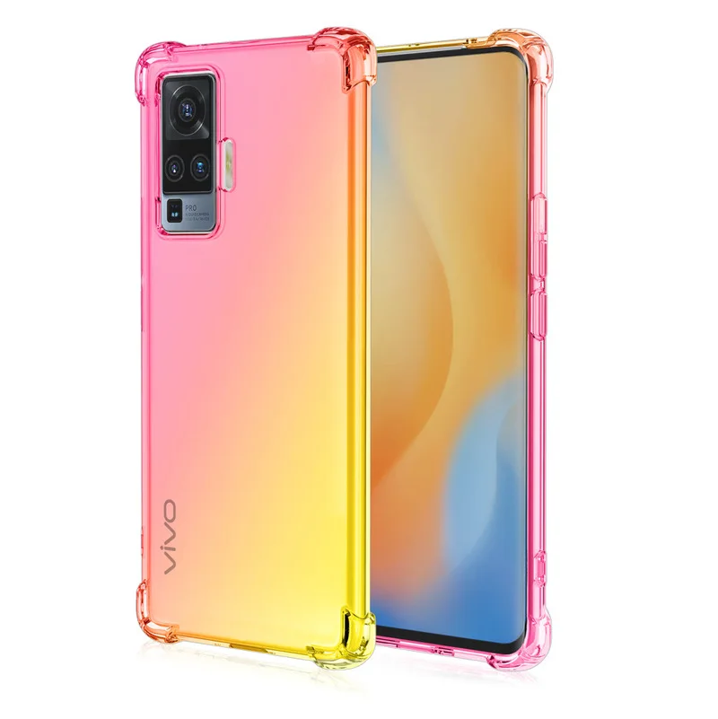 

Ultra Slim Double Color Gradient Case for VIVO X50Pro Y85 Y97 Y67 Y93 Y91 V11Pro V11i V75 V79 X23 X9 VIVO NEX IQOO Silicone Case