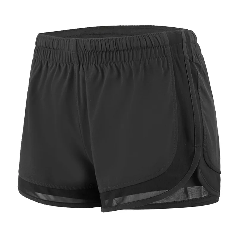 

Sports shorts women's summer running breathable loose anti-exhaust training yoga quick-drying double-layer fitness shorts