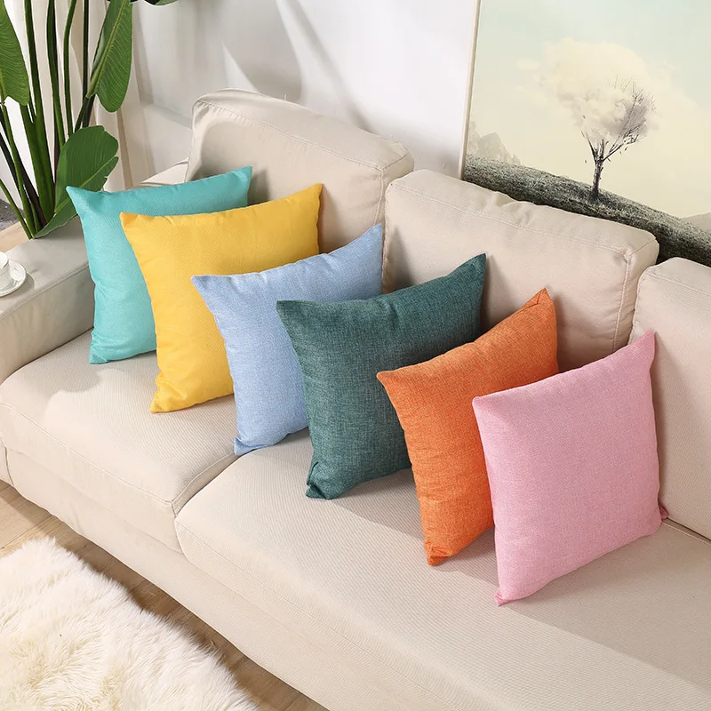 Подушка Чехол подушки сиденья автомобиля подушка крышка простой Карамельный