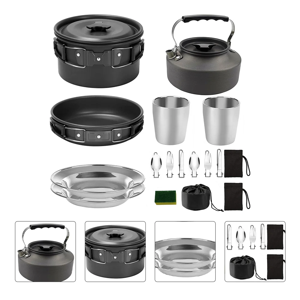 

1 Set Outdoor Camping Cooker Outdoor Camping Cooking Equipment (Assorted Color)