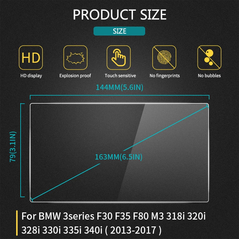 Автомобильная центральная консоль GPS навигации защита экрана закаленное стекло