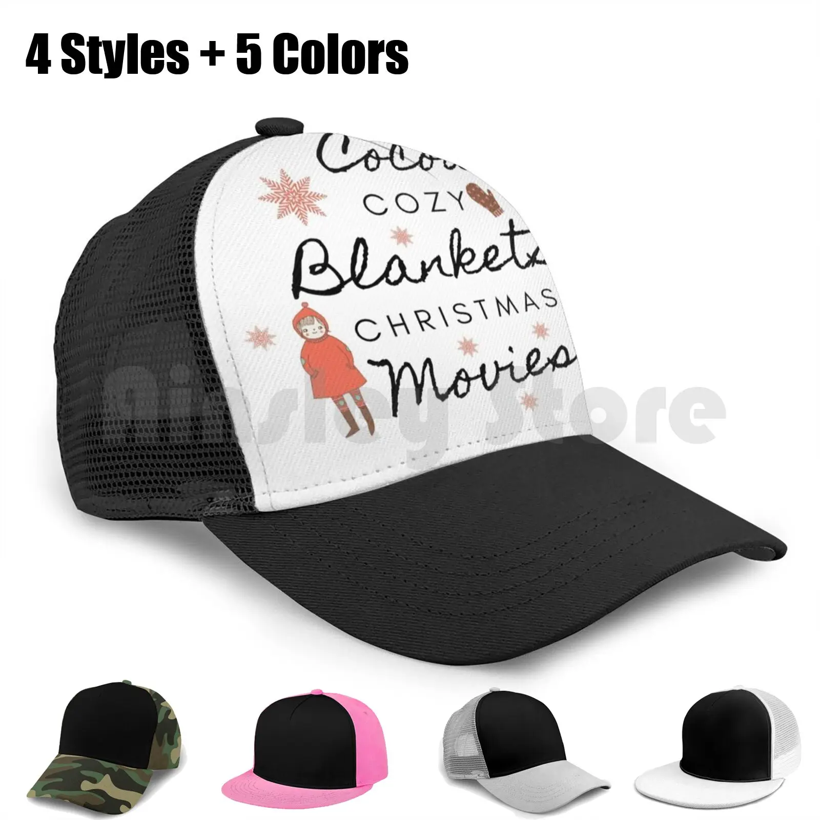 

Hot Cocoa Cozy Christmas ! Baseball Cap Diy Mesh Hip Hop Adjustable Hot Cocoa Cozy Christmas Movies Hot Cocoa Cozy Christmas