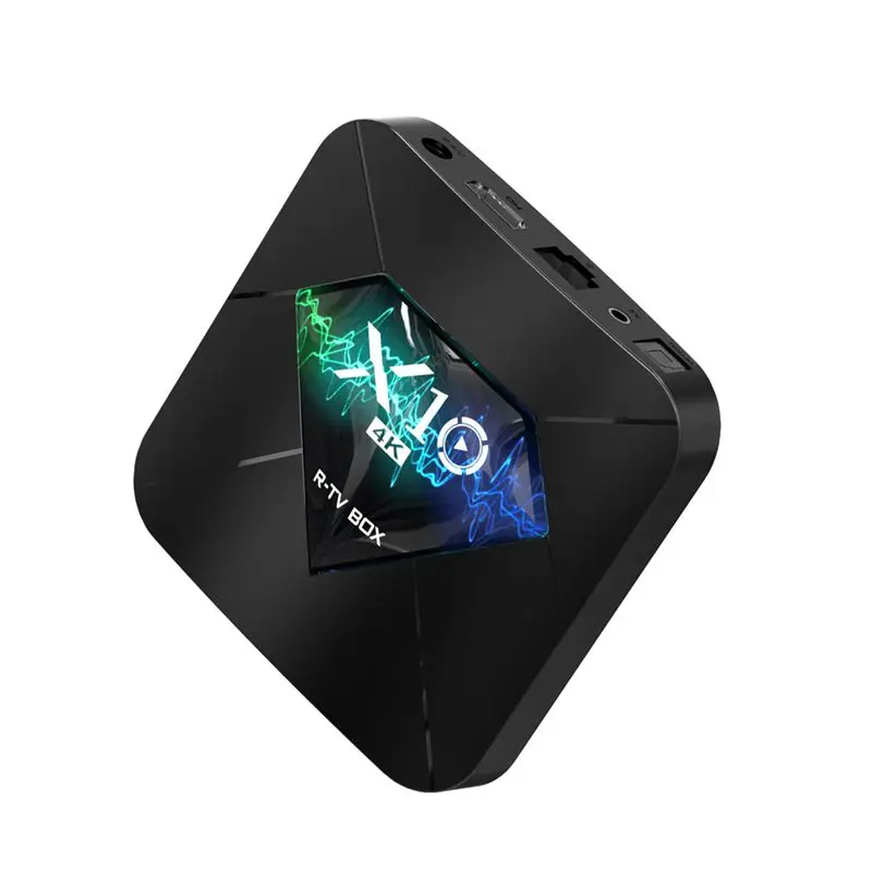 R-Tv Box X10 телеприставка S905W четырехъядерный Android 7 1 сетевой плеер 2G + 16Gb Wifi-Us Plug |