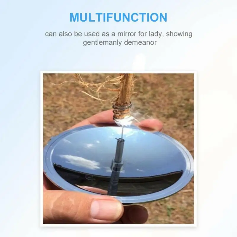 Солнечная Зажигалка выживания огонь Водонепроницаемый & Ветрозащитная наружный