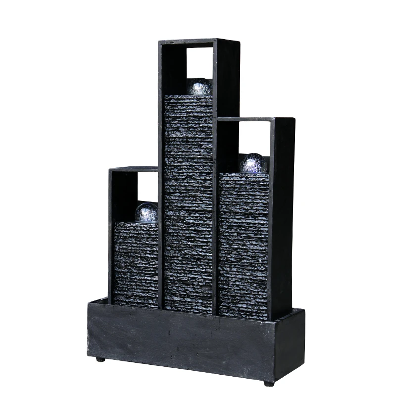 Декоративный фонтан креативный водный на удачу для помещений винный шкаф офис