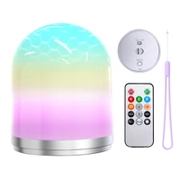 7 colors changeable led nursery lamp with rgb multicolor changing dimming night light for kids bedroom living