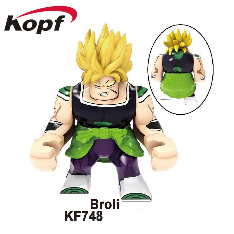 

Anime DRAGON BALL Z DIY Small Building Block Super Saiyan Broli Blocks Model Education Game Graphics Children's Toys Gifts