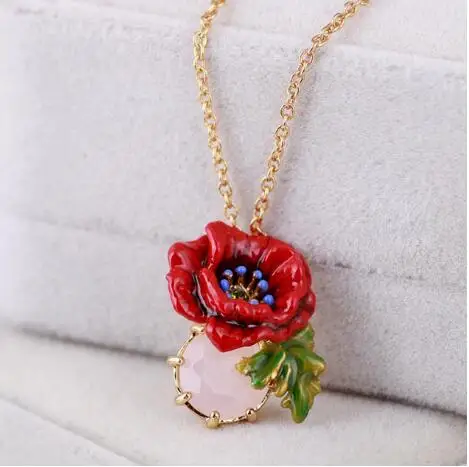 necklace E CSxjd роскошное элегантное романтическое короткое ожерелье с ромашками модный подарок для женщины - Окраска металла: necklace E
