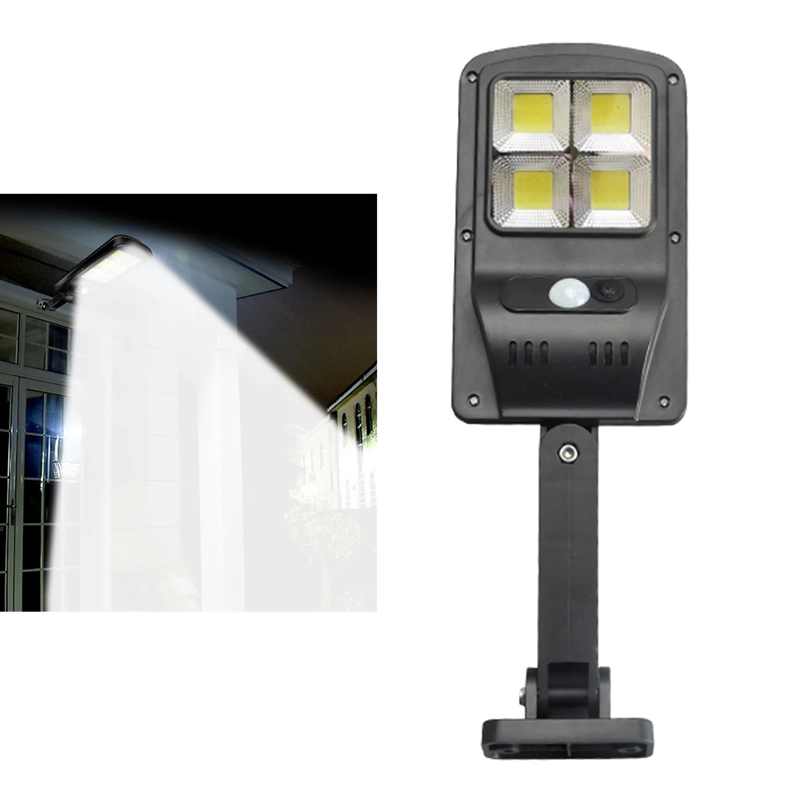 

50W/100W/200W/300W Solar Powered LED Street Lamp Flood Light for Garden Courtyard Baseball Court