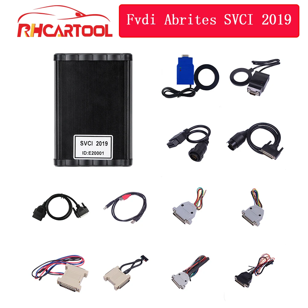 FVDI SVCI OBD2 ключевой программист SVCI функция VVDI2 V2015 V2014 SVCI без ограничений Fvdi abrites commander для обновления vag